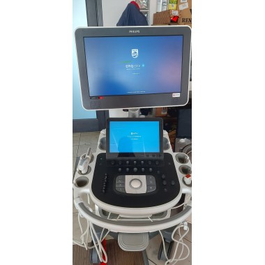 Philips EPIQ 7C xMatrix Cardiology ULTRASOUND system, L12-3 probe +printer