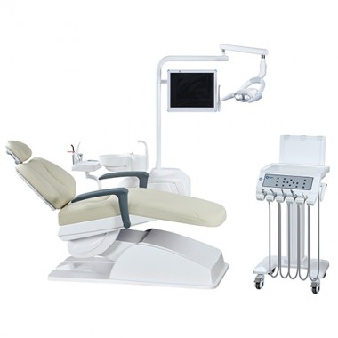 New Style Popular  Mikata left handed dental chair unit with movable cart