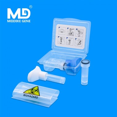 Disposable Saliva Sampling Funnel for Genetic Testing