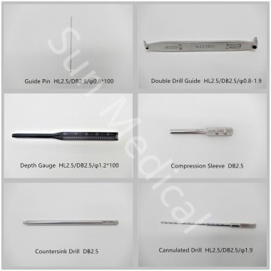 Herbert Screw2.5/3.0/3.5 Surgical Instrument Set