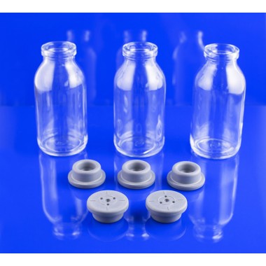 LVP 34mm rubber stopper for glass bottle