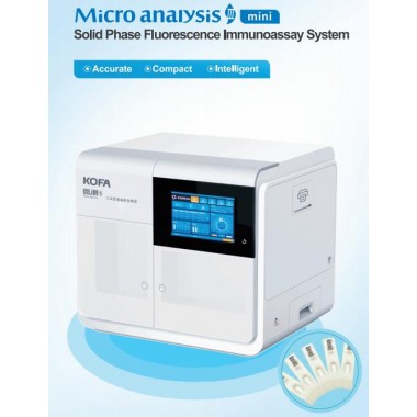 POCT Analyzer: Mini Solid Phase Fluorescence Immunoassay System