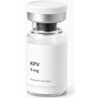 Lyophilized KPV 5mg Research Peptide Anti-Inflammatory Skin Repair Melanin Regulation Lab Compound Powder