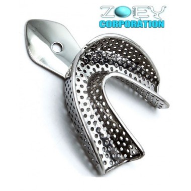 Impression trays in the basis of Surgical Instruments-Dental Impression Trays-Impression trays Edentulous-Rim Lock Impression Trays