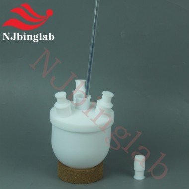 2L PTFE Round-Bottom Flask with Multi-Joints Flasks Reactor Laboratory Utensils