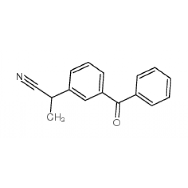 2-(3-Benzoylphenyl)propionitrile