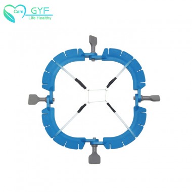 Disposable self-fixing anorectal surgery retractor with retractor ring for surgical urology