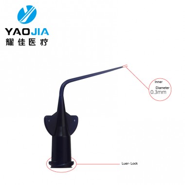 YJ1003 0.3mm Flexible Dental Applicator Tips with Wing