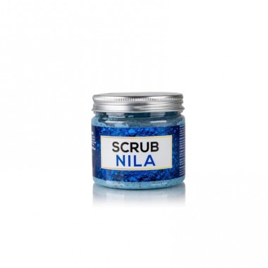 Moroccan Lava Clay Ghassoul Mask with Blue Nila