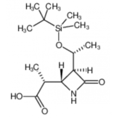 (3S,4S)-3-[(R)-1-(tert-Butyldimethylsilyloxy)ethyl]-4-[(R)-1-carboxyethyl]-2-azetidinone