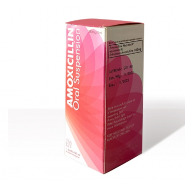 Amoxicillin Oral Suspension,250mg/5ml, for Infection Relief