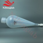PFA Separating Funnel Strong Corrosion Resist, Translucent for Visibility Sturdy and Durable