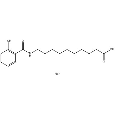 Sodium N-[10-(2-hydroxybenzoyl)amino] decanoate