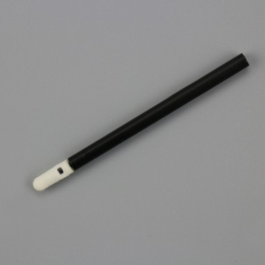 Small Round Tip Highly Absorption Foam Cleaning Swab with Black Handle
