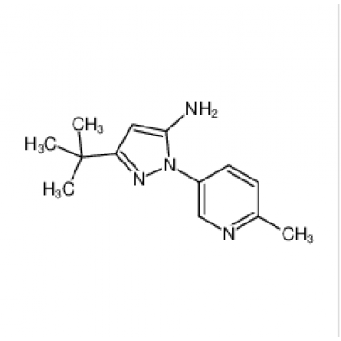 1H-Pyrazol-5-amine, 3-(1,1-dimethylethyl)-1-(6-methyl-3-pyridinyl)-