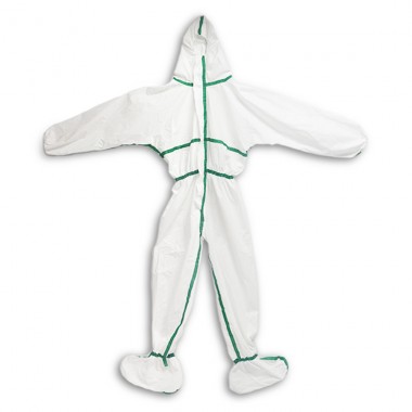 Hospital Medical Supplies Disposable Coverall Isolation Protective Suit Gown