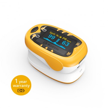 New Boxym Infant Pediatric Kid Rechargeable Finger Pulse Oximeter SpO2 Monitor Okids