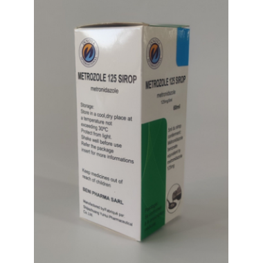 Metronidazole Sirop,125mg/5ml,60ml/Bottle