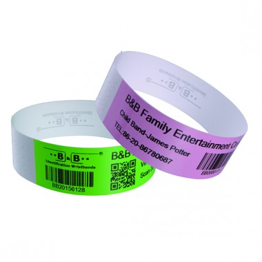 Tyvek One-time-use Identification Wristband