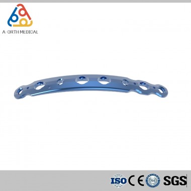 Proximal Clavicle Titanium Locking Plate (Surgical Orthopedic Implant)