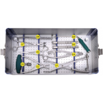 Spinal screw rod internal fixation instrument kit