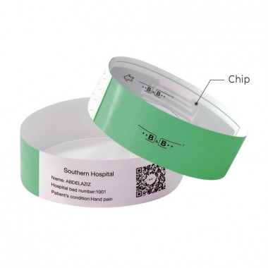 Healthcare RFID Wristband-UHF Thermal Wristband Medical ID Wristband