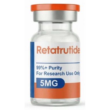 Research Peptide Retatrutide 5mg Lyophilized Powder GLP-1/GIP/Glucagon Triple Receptor Agonist High Purity Retatrutide For Laboratory Research