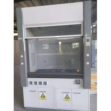 CE Approved Lab Fume Hood Integrated Type Lab Fume Cupboard 4 Feet Wide All Steel Standard Laboratory Fume Cabinet