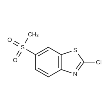 2-Chloro-6-(methylsulfonyl)benzo[d]thiazole