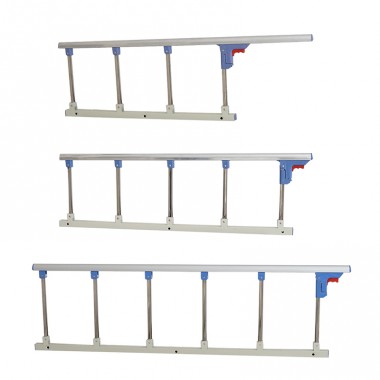 Foldable Side Rails for Medical Nursing Bed Hospital Furniture Accessory Aluminum Alloy Stainless Steel Low Cost Factory Price
