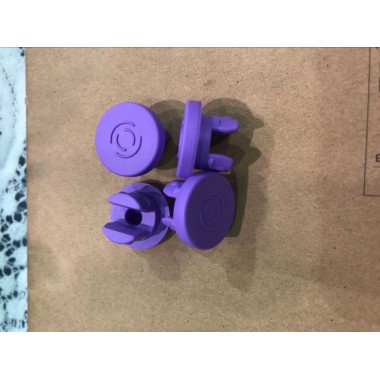 Purple 20mm lyophilization rubber stopper
