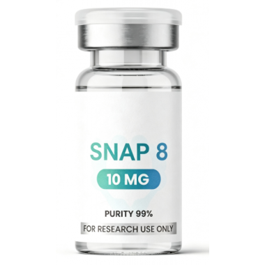 Lyophilized SNAP-8 10mg Research Octapeptide SNARE Complex Inhibitor Neuromuscular Signaling Anti-Wrinkle Skin Lab Compound Powder