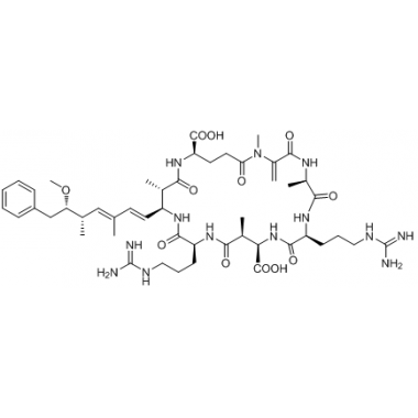 Microcystin RR from Microcystis aeruginosa;MICROCYSTIN RR