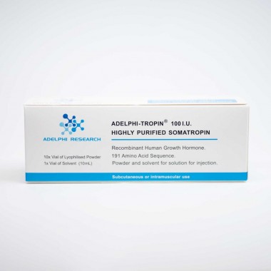 ADELPHI-TROPIN (SOMATROPIN) HUMAN GROWTH HORMONE INJECTION