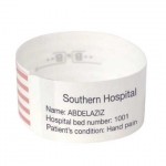Healthcare Thermal Printable Wristbands BVP14460B