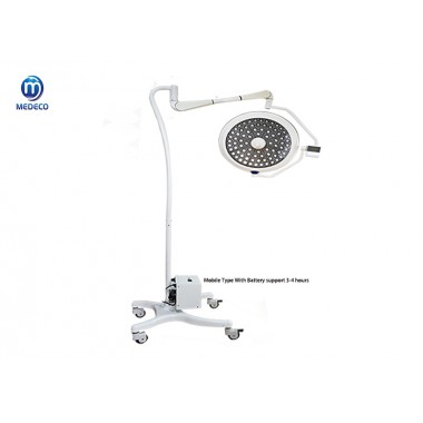 II Series LED Shadowless Operating Surgery Light 700 Mobile with Battery