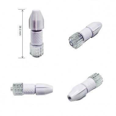0.014 0.025 0.035 inch Guidewire torque device with luer connector, copper core Guide wire torquer with luer lock adapter