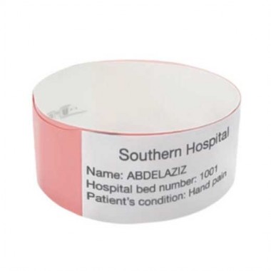 baby Healthcare Thermal Printable Wristbands BVP14470B