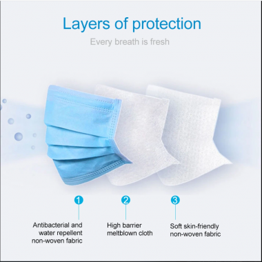 3 Ply Surgical Face Mask