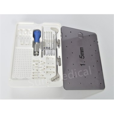 Micro &Mini Plate and Screw (1.5mm) Instrument Set