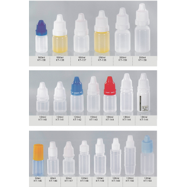 LDPE plastic bottles for medical eye drops