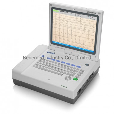 12 Inch Digital Hospital Electrocardiograph 12 Channel ECG Machine