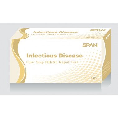 One-Step HBsAb Rapid Test,Cassette/Strip