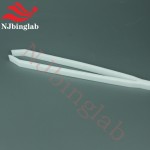 Njbinglab 200mm PTFE Fine Tweezers, Customized According to Semiconductor Experimental Requirements