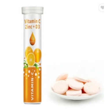 Vitamin C Effervescent Tablets, Eanergize Your Day, OEM/ODM