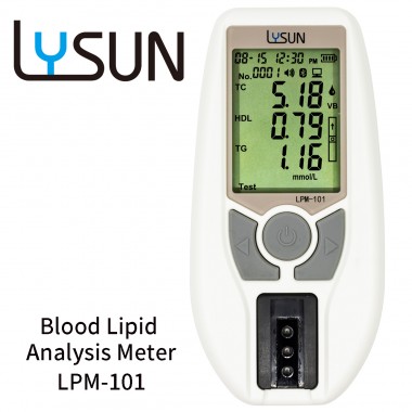 POCT Multi function dry chemistry analyzer biochemistry for test Blood Lipid/cholesterol/HDL/caprylic capric triglycerides meter