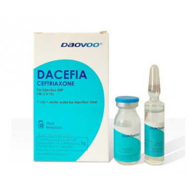 Ceftriaxone Sodium Injection, 10ml: 1g, Broad-Spectrum Antibiotics