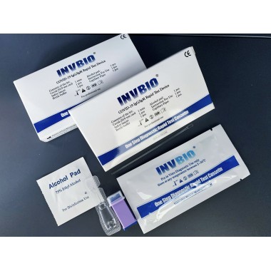 Individually package coronavirus antibody igg igm test card for self testing
