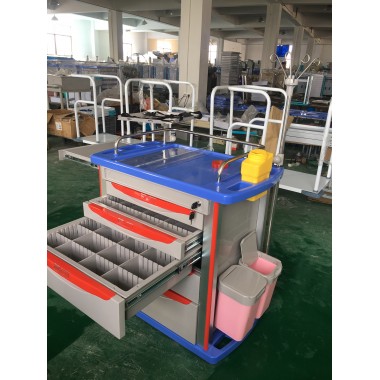 ABS emergency cart trolley medical trolley