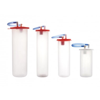 Disposable Suction Liner Bag 1L 1.5L 2L 3Lwith Hydrophobic Filter Non-Return Valve Universal Suction Canister Liner